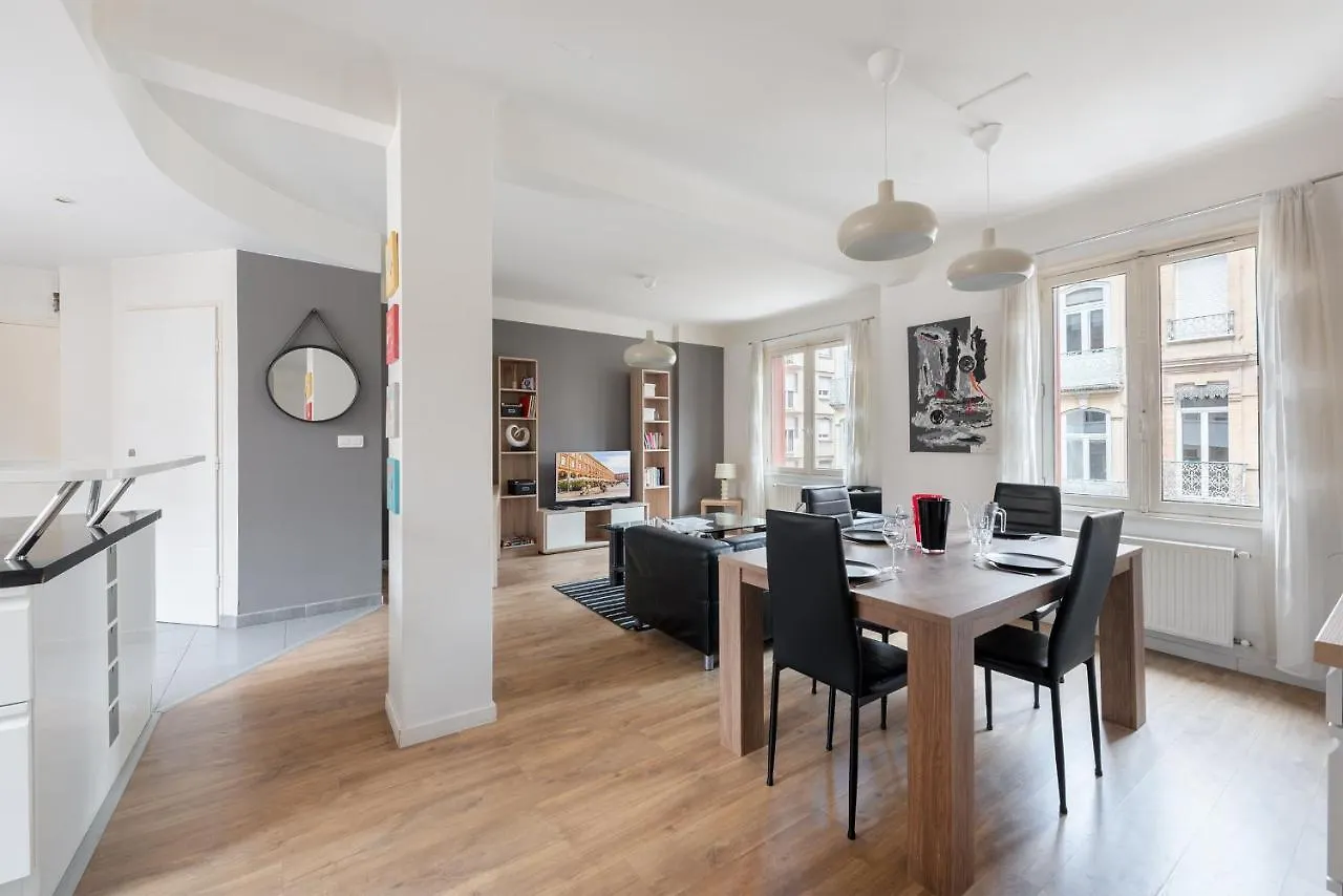 T3 Hyper Centre - Spacieux Et Confortable Toulouse Appartement